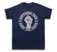 My Icon Art and Clothing Northern Soul Keep The Faith Dancing Music All Nighter - Camiseta para hombre, azul marino, XXL