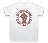 My Icon Art and Clothing Northern Soul Keep The Faith Dancing Music All Nighter - Camiseta para hombre, blanco, 5XL