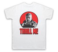 My Icon Art and Clothing of The Creeps Thrill Me Horror Night - Camiseta retro para hombre, blanco, 5XL