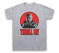 My Icon Art and Clothing of The Creeps Thrill Me Horror Night - Camiseta retro para hombre, gris, M