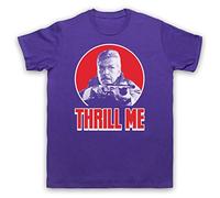 My Icon Art and Clothing of The Creeps Thrill Me Horror Night - Camiseta retro para hombre, Morado (, M