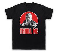 My Icon Art and Clothing of The Creeps Thrill Me Horror Night - Camiseta retro para hombre, Negro, 3XL