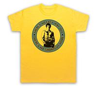 My Icon Art and Clothing Rock Sly There's No Easy Way Out Legendary Boxing Training Retro - Camiseta para hombre, amarillo, L