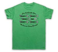 My Icon Art and Clothing Saw Let's Call Out His Name Tom K Gaelic Celtic Folk Rock Doctors Slogan - Camiseta para hombre, verde, S