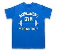 My Icon Art and Clothing Sein Mandelbaum's Gym It's Go Time - Camiseta para hombre, azul real, 4XL