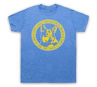 My Icon Art and Clothing The Littlest German Shepherd Hobo Vagabond Dog TV Maybe Tomorrow - Camiseta para hombre, azul vintage, S