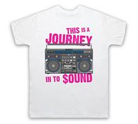 My Icon Art and Clothing This is A Journey in to Sound Retro Hip Hop Eric Rap RAK Paid in Full - Camiseta para hombre, blanco, 5XL