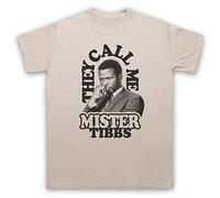 My Icon Art and Clothing Tibbs Heat of Night They Call Me Mr - Camiseta clásica para hombre, arena, L