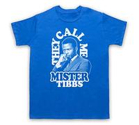 My Icon Art and Clothing Tibbs Heat of Night They Call Me Mr - Camiseta clásica para hombre, azul real, L