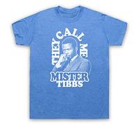 My Icon Art and Clothing Tibbs Heat of Night They Call Me Mr - Camiseta clásica para hombre, azul vintage, L