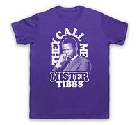 My Icon Art and Clothing Tibbs Heat of Night They Call Me Mr - Camiseta clásica para hombre, Morado (, XXL