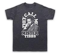 My Icon Art and Clothing Tibbs Heat of Night They Call Me Mr - Camiseta clásica para hombre, Pizarra vintage., XL