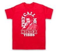 My Icon Art and Clothing Tibbs Heat of Night They Call Me Mr - Camiseta clásica para hombre, rosso, 3XL