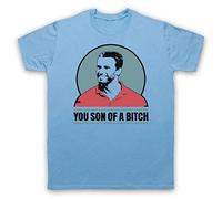 My Icon Art and Clothing You Son of A Bitch Dutch Pred Arnie Action - Camiseta para hombre, azul celeste, L