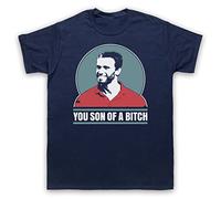My Icon Art and Clothing You Son of A Bitch Dutch Pred Arnie Action - Camiseta para hombre, azul marino, L