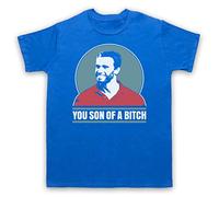 My Icon Art and Clothing You Son of A Bitch Dutch Pred Arnie Action - Camiseta para hombre, azul real, L