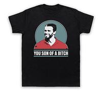 My Icon Art and Clothing You Son of A Bitch Dutch Pred Arnie Action - Camiseta para hombre, Negro, L