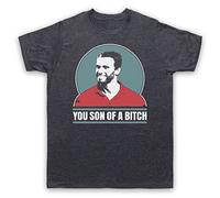 My Icon Art and Clothing You Son of A Bitch Dutch Pred Arnie Action - Camiseta para hombre, Pizarra vintage., L