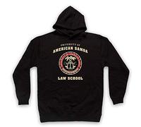 My Icon Art & Clothing Call Saul University of American Samoa Law School Bet - Sudadera con capucha para adultos Negro L