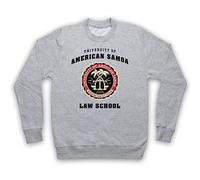 My Icon Art & Clothing Call Saul University of American Samoa Law School Bet - Sudadera para adultos, gris claro, XXL