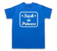 My Icon Art & Clothing Camiseta para hombre de la princesa irlandesa As Worn by Sinead Irlanda Retro Pop Soul Music, azul real, XL