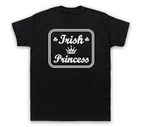 My Icon Art & Clothing Camiseta para hombre de la princesa irlandesa As Worn by Sinead Irlanda Retro Pop Soul Music, Negro, M