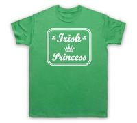 My Icon Art & Clothing Camiseta para hombre de la princesa irlandesa As Worn by Sinead Irlanda Retro Pop Soul Music, verde, L