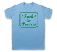 My Icon Art & Clothing Camiseta para hombre de la princesa irlandesa As Worn by Sinead Irlanda Retro Pop Soul Music, azul celeste, XXL