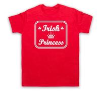 My Icon Art & Clothing Camiseta para hombre de la princesa irlandesa As Worn by Sinead Irlanda Retro Pop Soul Music, rosso, 4XL