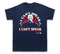 My Icon Art & Clothing Camiseta para hombre "I Can't Speak Wayne Hawaii 501 Mardle Darts World Champ", azul marino, L