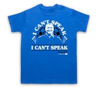 My Icon Art & Clothing Camiseta para hombre "I Can't Speak Wayne Hawaii 501 Mardle Darts World Champ", azul real, XXL