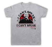 My Icon Art & Clothing Camiseta para hombre "I Can't Speak Wayne Hawaii 501 Mardle Darts World Champ", gris claro, L