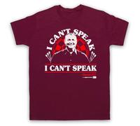 My Icon Art & Clothing Camiseta para hombre "I Can't Speak Wayne Hawaii 501 Mardle Darts World Champ", rojo (Maroon), S
