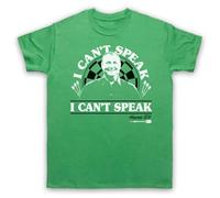 My Icon Art & Clothing Camiseta para hombre "I Can't Speak Wayne Hawaii 501 Mardle Darts World Champ", verde, S