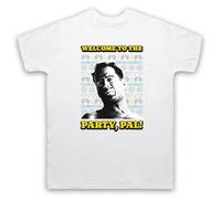 My Icon Art & Clothing Die Hard Welcome to The Party Pal Festive Xmas Christmas - Camiseta para hombre, blanco, XL