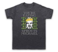 My Icon Art & Clothing Lost Boys David You're Eating Sprouts Michael Funny Vampire Christmas - Camiseta para hombre, Pizarra vintage., L