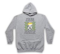 My Icon Art & Clothing Lost Boys David You're Eating Sprouts Michael Funny Vampire Christmas - Sudadera con capucha para adultos, color gris jaspeado, talla M