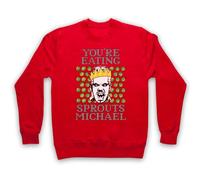 My Icon Art & Clothing Lost Boys David You're Eating Sprouts Michael Funny Vampire Christmas - Sudadera para adultos, rosso, XXL