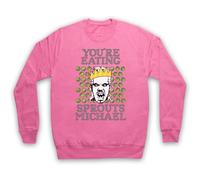 My Icon Art & Clothing Lost Boys David You're Eating Sprouts Michael Funny Vampire Christmas - Sudadera para adultos, rosa, XS