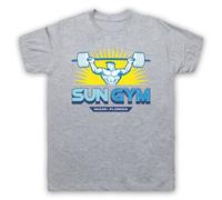 My Icon Art & Clothing Pain Gain Sun Gym Bodybuilding Logo Film Camiseta para hombre