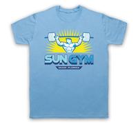My Icon Art & Clothing Pain Gain Sun Gym Bodybuilding Logo Film - Camiseta para hombre