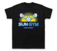 My Icon Art & Clothing Pain Gain Sun Gym Bodybuilding Logo Film Camiseta para hombre
