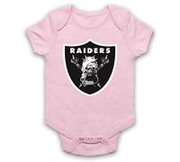 My Icon Art & Clothing Pelele para bebé de Star Tusken Raiders Logo Parody American Football Sci Fi Film, rosa claro, 0-3 meses