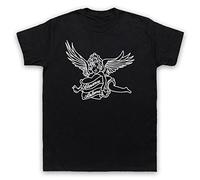 My Icon Art & Clothing Romance Tattoo Clarence Alabama - Camiseta para hombre Negro Negro ( L