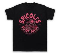 My Icon Art & Clothing Spicoli's Surf Shop Fast Times Parody - Camiseta para hombre, Negro, 3XL