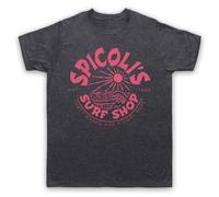 My Icon Art & Clothing Spicoli's Surf Shop Fast Times Parody - Camiseta para hombre, Pizarra vintage., S