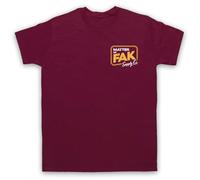 My Icon Art & Clothing The Bear Matter Original Beef of Chicagoland Supply Co. Uniform Fak - Camiseta para hombre, rojo (Maroon), L