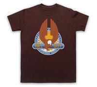 My Icon Art & Clothing The Fall Stuntman Association Assoc - Camiseta retro para hombre, marrón, L