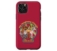 My Imaginary Friends Unicorn Alien Bigfoot Retro Adult Humor Carcasa para iPhone 11 Pro