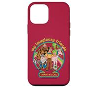 My Imaginary Friends Unicorn Alien Bigfoot Retro Adult Humor Carcasa para iPhone 12 mini